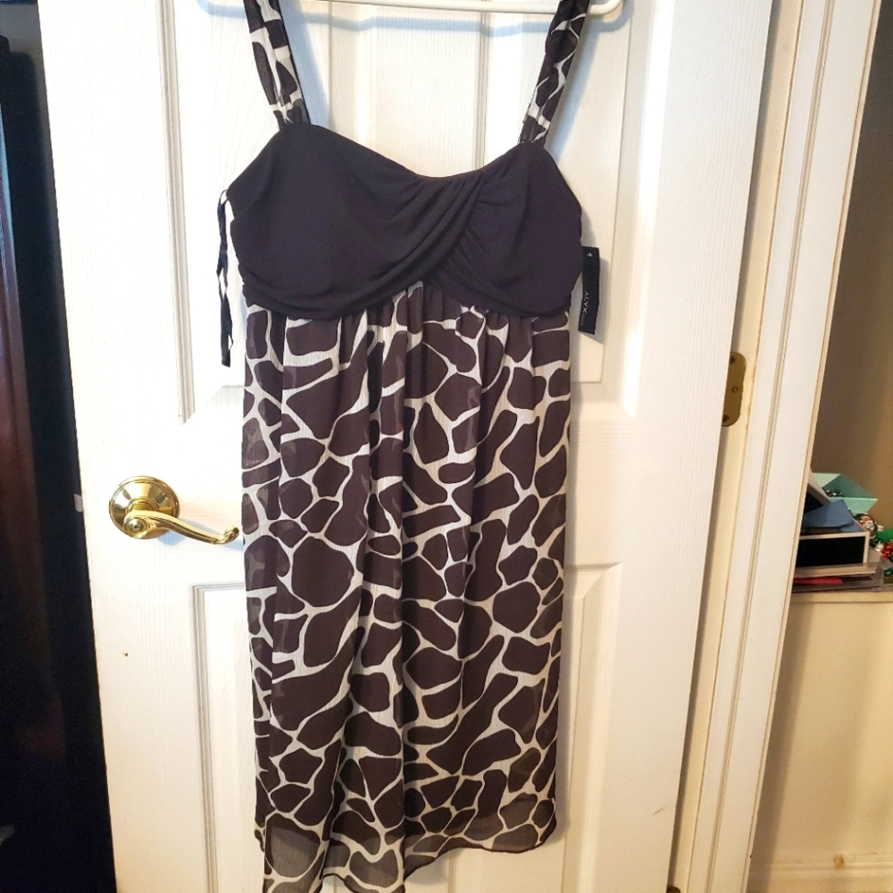 Cute giraffe print summer minj